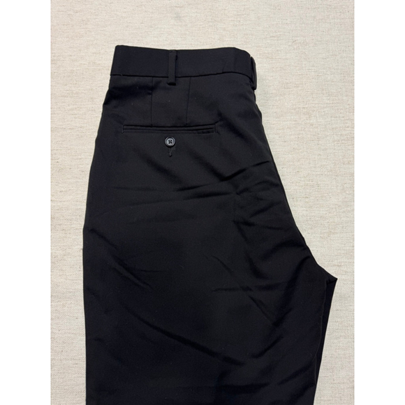 J Ferrar Men’s Black Dress Pants 36WX30L Business Casual Office Corporate Church - Picture 8 of 9